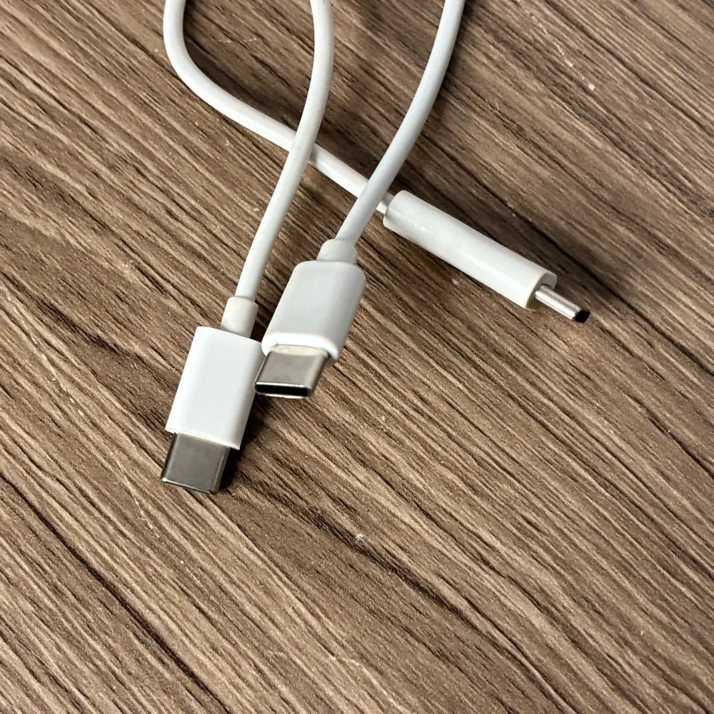 🐼 3/$25 3 Pack of White USB-A to USB-C Charging Cables